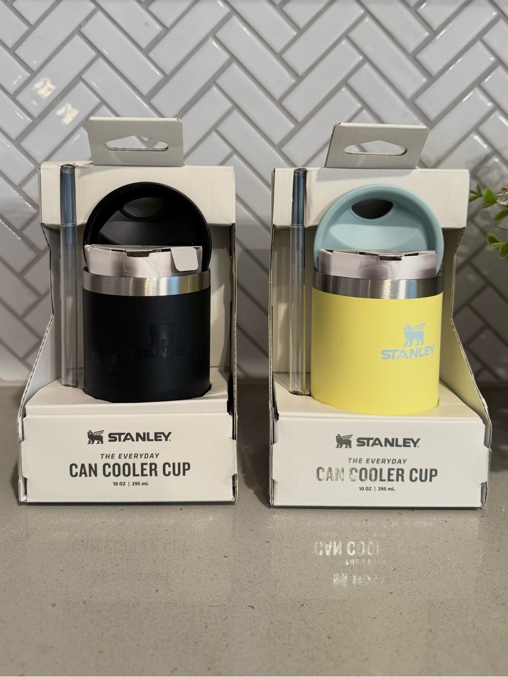 Two Stanley Everyday Can Coolers